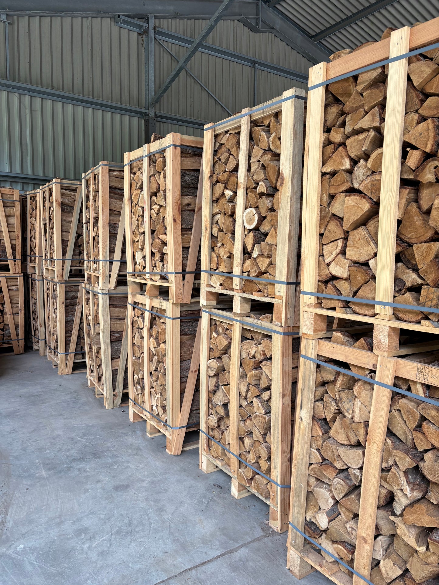 Kiln Dried Oak Crate
