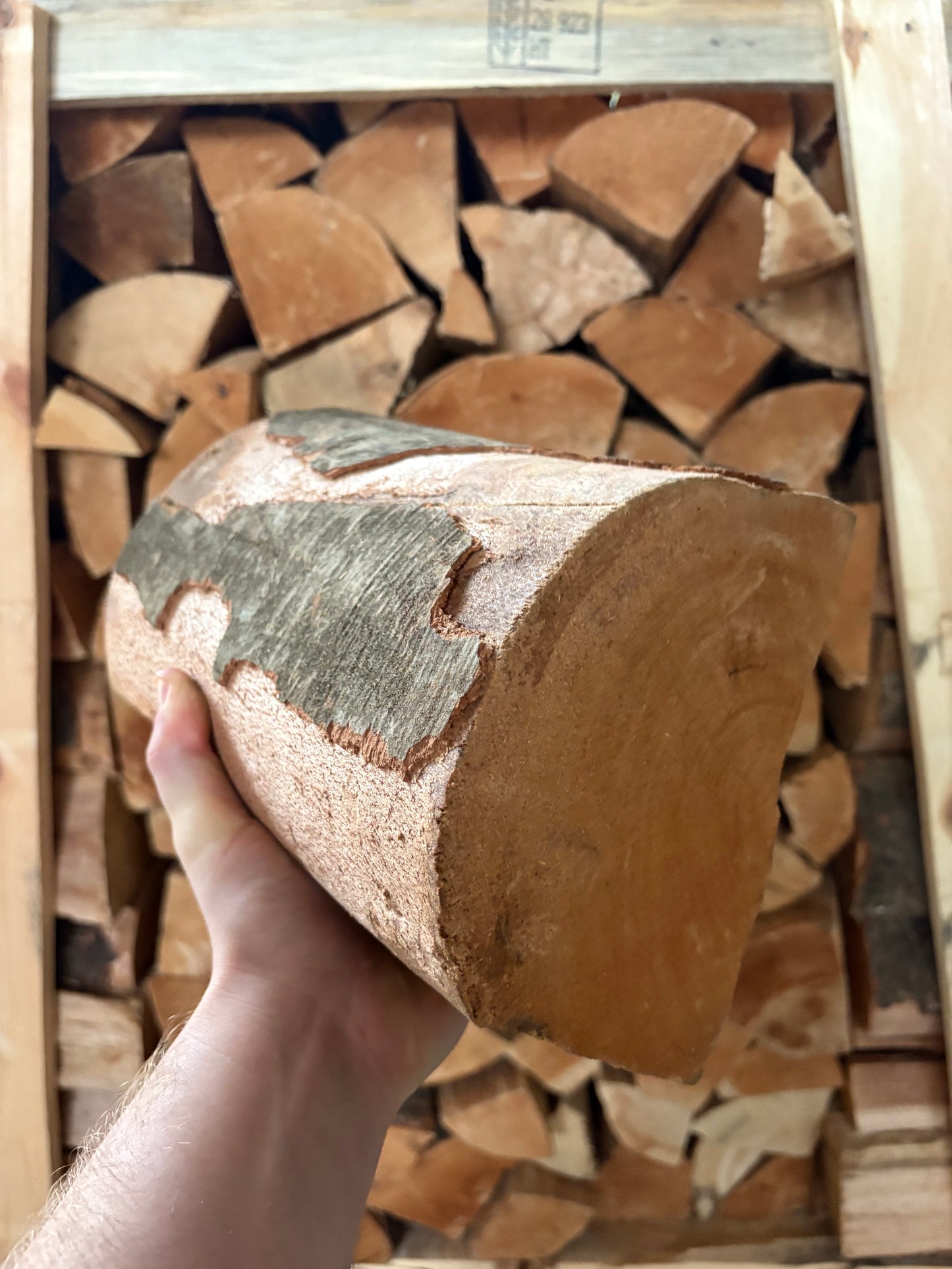 Kiln Dried Barrow Bag of Chunky Logs