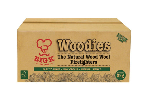 Wood Wool Firelighters FSC® Certified in a box