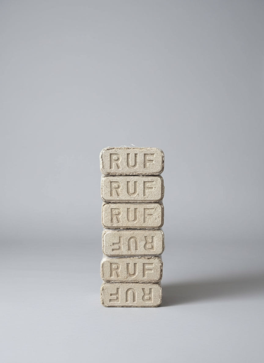 RUF OAK Heat Log Briquettes – George Donald Logs
